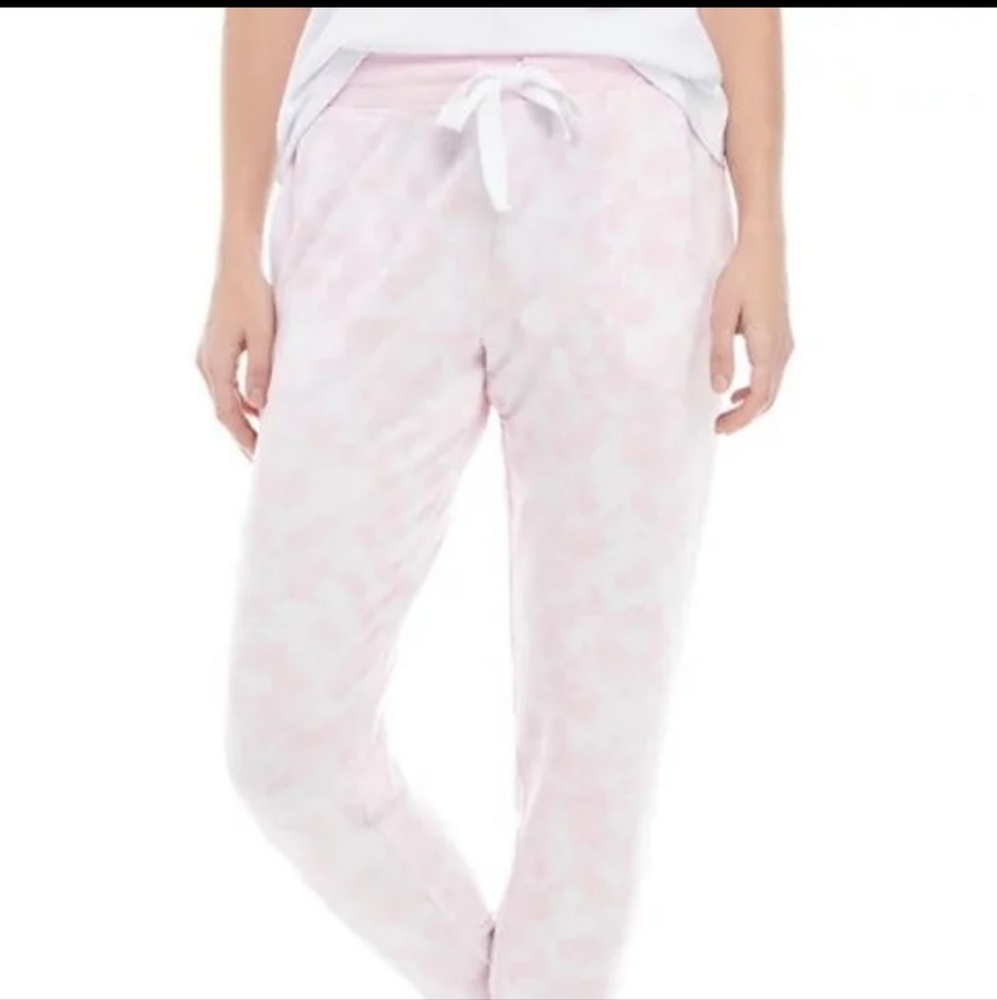 Butter Knit Dreamy Pink Tie-Dye Jogger Pants BNWT $59 SO
